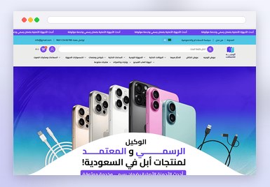 WordPress and WooCommerce store design work by Aya Elfeky